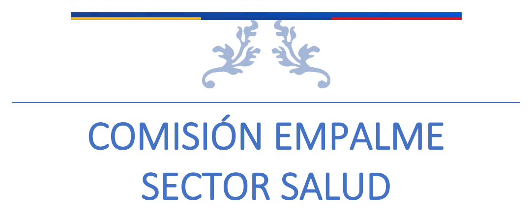 INFORME COMISIÓN DE EMPALME – SECTOR SALUD