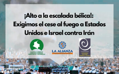 ¡Alto a la escalada bélica!:  Exigencia de cese al fuego a Estados Unidos e Israel contra Irán